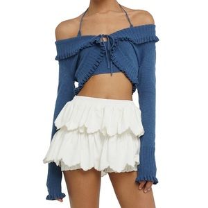 (SOLD) SWEETCHILLING ‘WRAPPED IN PETALS’ SET (NAVY + READ DESCRIPTION)